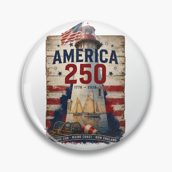 Item preview, America 250 Cape Cod Lighthouse T-Shirt | Massachusetts Coastal Patriotic 1776-2026 Tee v2 designed and sold by DarylWelsh2024.