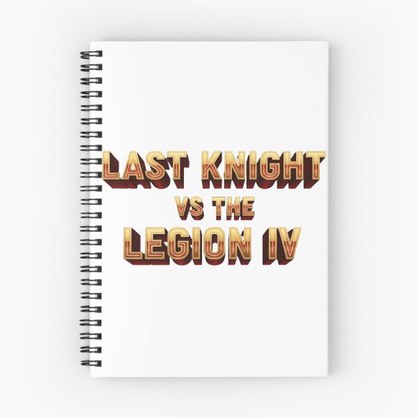 Item preview, Last Knight VS The Legion IV 3D Gold Typography designed and sold by Dzblack.