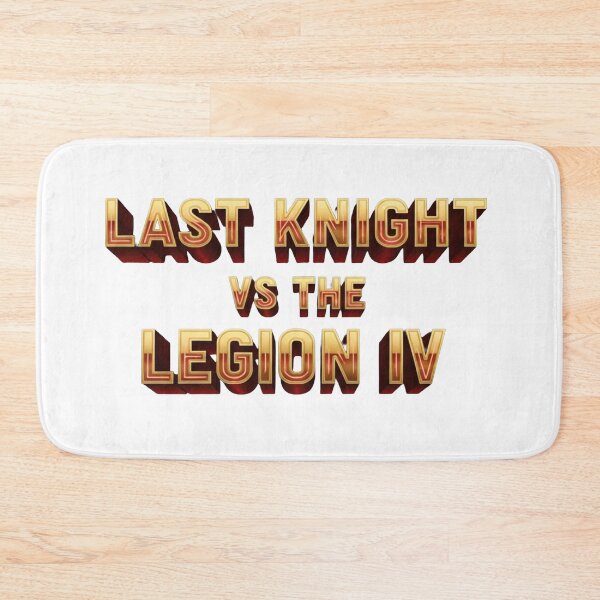 Item preview, Last Knight VS The Legion IV 3D Gold Typography designed and sold by Dzblack.