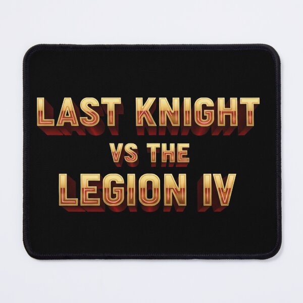 Item preview, Last Knight VS The Legion IV 3D Gold Typography designed and sold by Dzblack.
