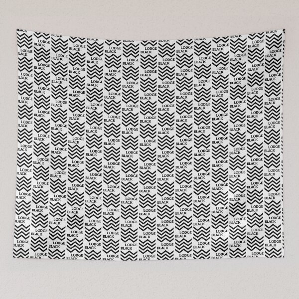 Item preview, Black Lodge Chevron Design designed and sold by SimonettakleArt.