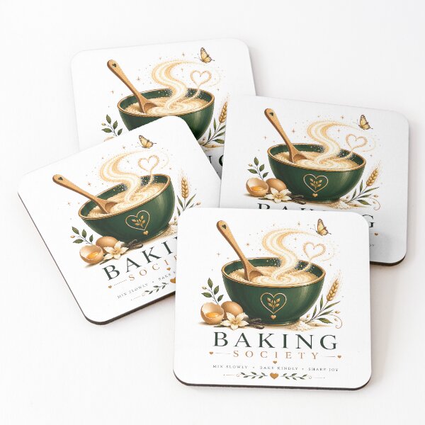 Item preview, Baking Society – Vintage Mixing Bowl & Cottage Kitchen Illustration designed and sold by Digital Culture Studio.