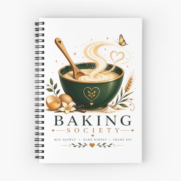Item preview, Baking Society – Vintage Mixing Bowl & Cottage Kitchen Illustration designed and sold by Digital Culture Studio.