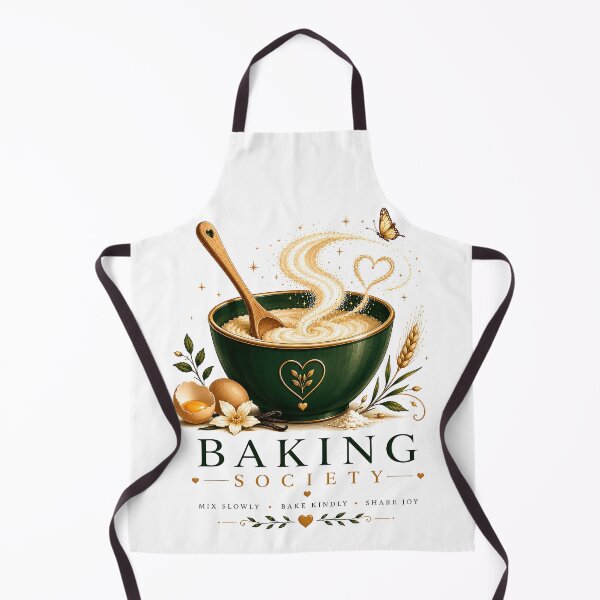Item preview, Baking Society – Vintage Mixing Bowl & Cottage Kitchen Illustration designed and sold by Digital Culture Studio.