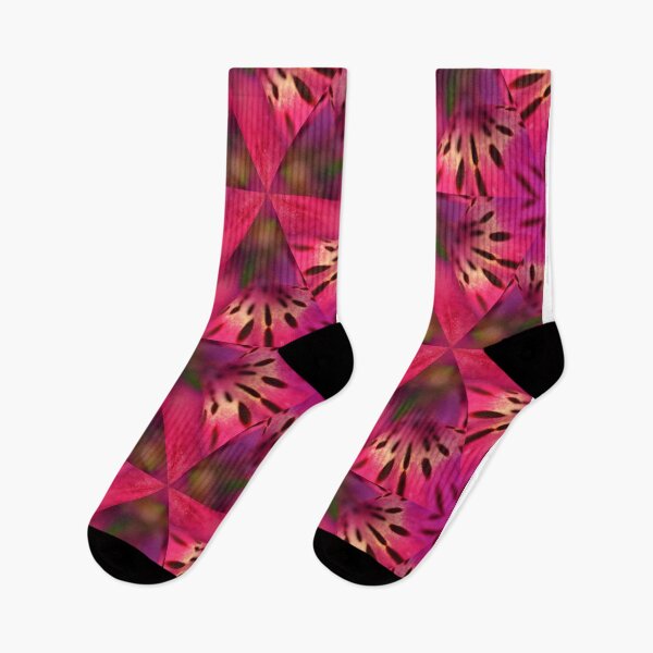 Item preview, Radiant Pink Floral Geometry designed and sold by SilentBloomLab.