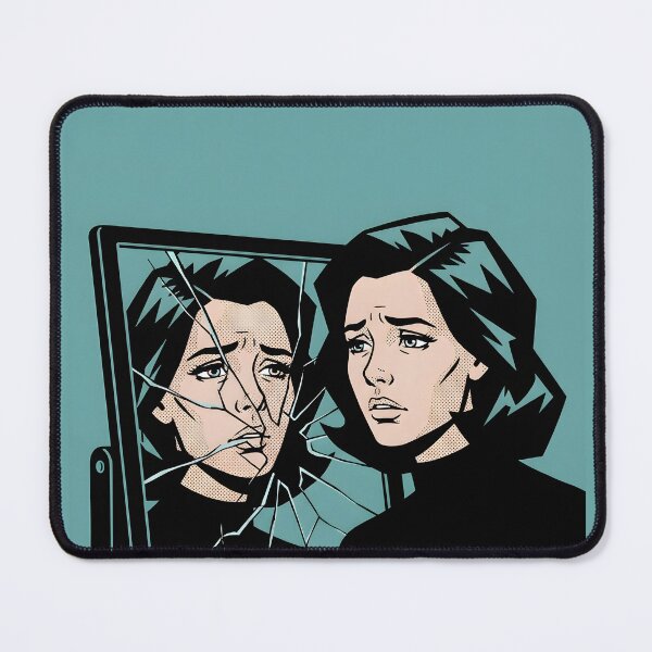 Item preview, Who Am I Anymore Existential Crisis Pop Art Poster designed and sold by DuckOddity.