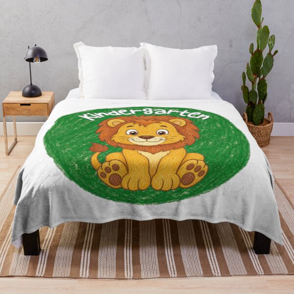Item preview, Kindergarten Lion Cute Jungle Animal Back to School Teacher Student Cartoon Gift designed and sold by MaxMeadowsTees.