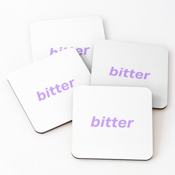 Item preview, Bitter - lavender text designed and sold by titanic415.