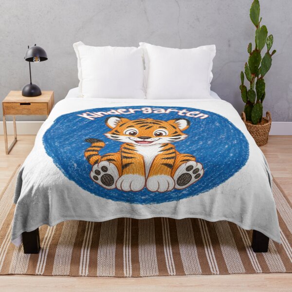 Item preview, Kindergarten Tiger Cute Jungle Animal Back to School Teacher Student Cartoon Gift designed and sold by MaxMeadowsTees.