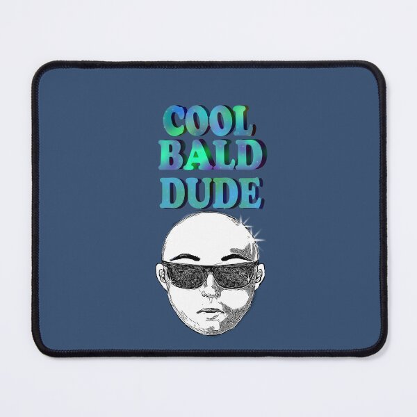 Item preview, Cool Bald Dude Funny Illustration designed and sold by Kyradem.