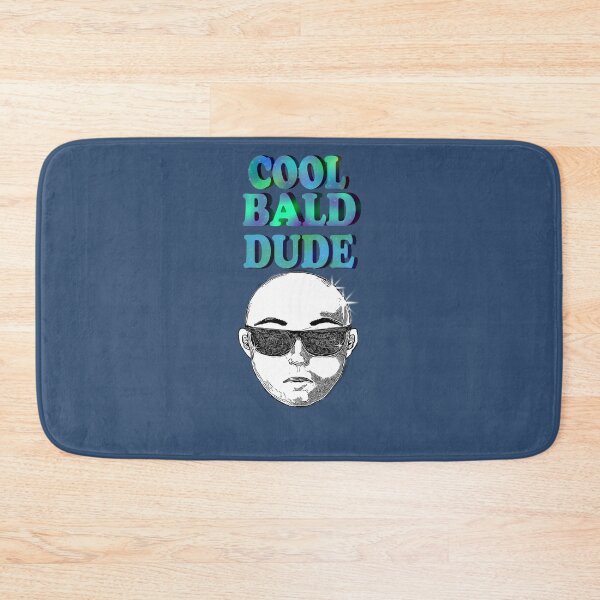 Item preview, Cool Bald Dude Funny Illustration designed and sold by Kyradem.
