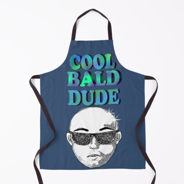 Item preview, Cool Bald Dude Funny Illustration designed and sold by Kyradem.