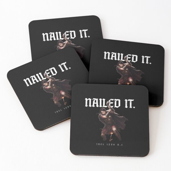Item preview, Nailed It Jael 1200 BC Funny Biblical History Ancient Feminist designed and sold by Redgiant87x.