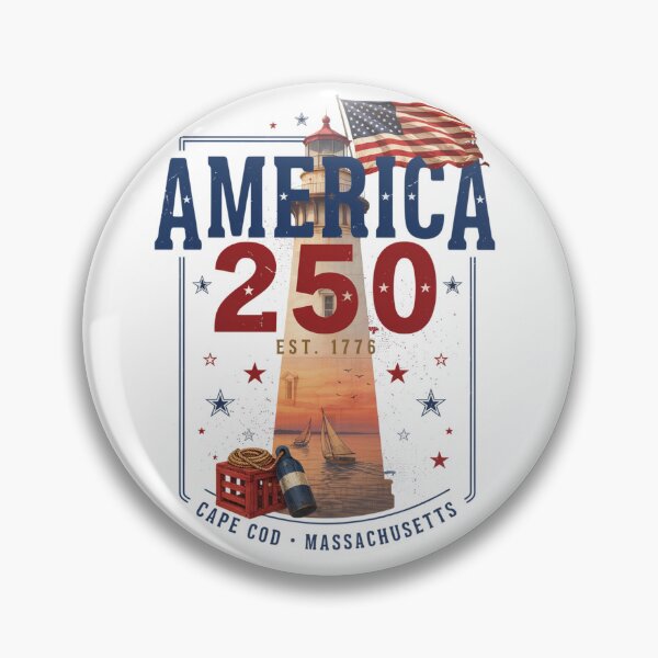 Item preview, America 250 Cape Cod Lighthouse T-Shirt | Massachusetts Coastal Patriotic 1776-2026 Tee v3 designed and sold by DarylWelsh2024.
