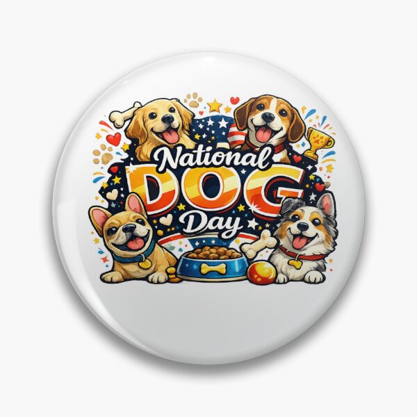 Item preview, National Dog Day designed and sold by LewpyG.