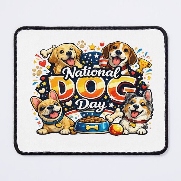 Item preview, National Dog Day designed and sold by LewpyG.