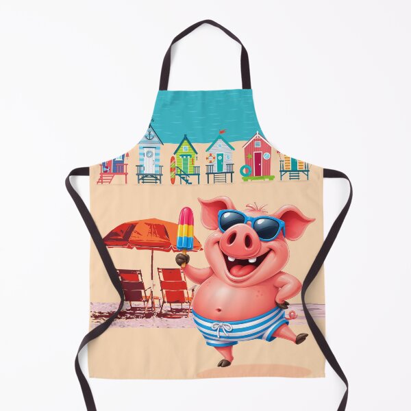 Item preview, PIGGY LOVES BEACH DAYS designed and sold by Tammera.