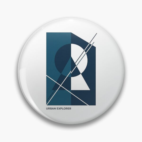 Item preview, Urban Explorer — Abstract Geometric Design Blue designed and sold by beben93.