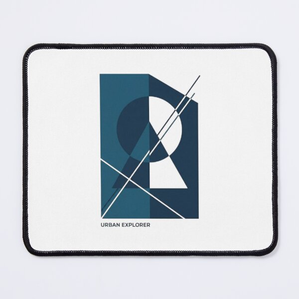 Item preview, Urban Explorer — Abstract Geometric Design Blue designed and sold by beben93.