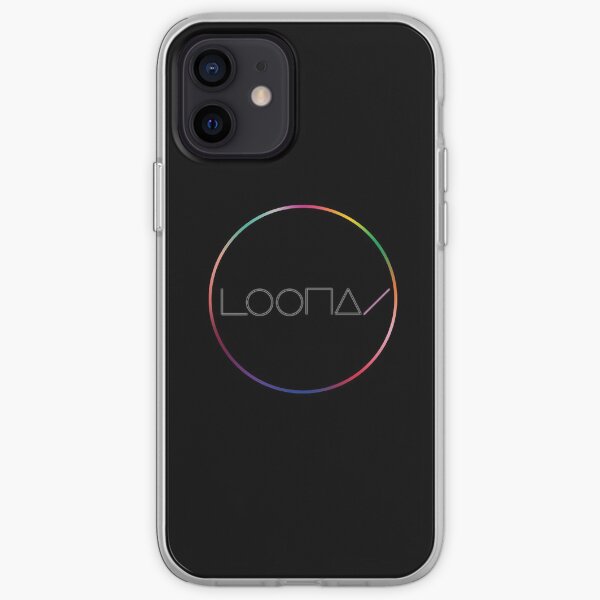 Loona Logo runden Kreis alle Farben iPhone Flexible Hülle