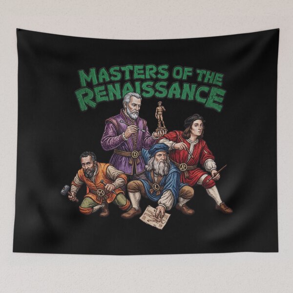 Item preview, Masters Of The Renaissance Famous Artists History designed and sold by TeeARTHY.