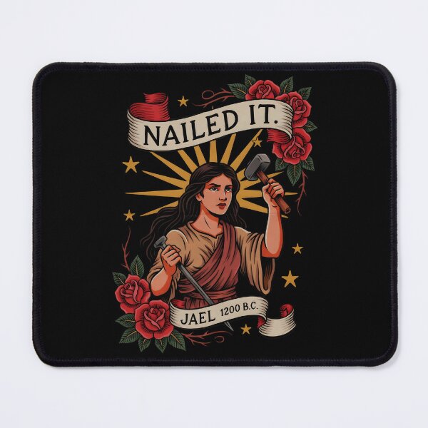 Item preview, Nailed It Jael 1200 BC Bible Story Inspired Ancient Feminist  designed and sold by Redgiant87x.