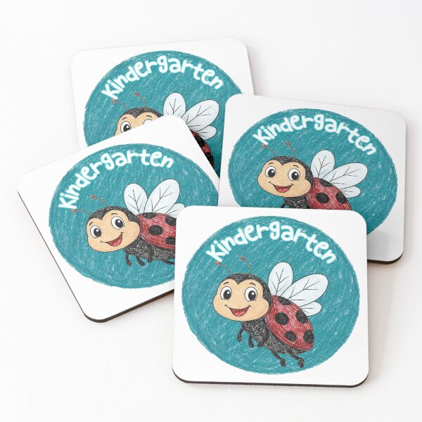 Item preview, Kindergarten Ladybug– Cute Happy Ladybug Cartoon Back to School Teacher Student Gift designed and sold by MaxMeadowsTees.