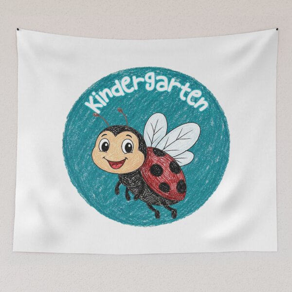 Item preview, Kindergarten Ladybug– Cute Happy Ladybug Cartoon Back to School Teacher Student Gift designed and sold by MaxMeadowsTees.