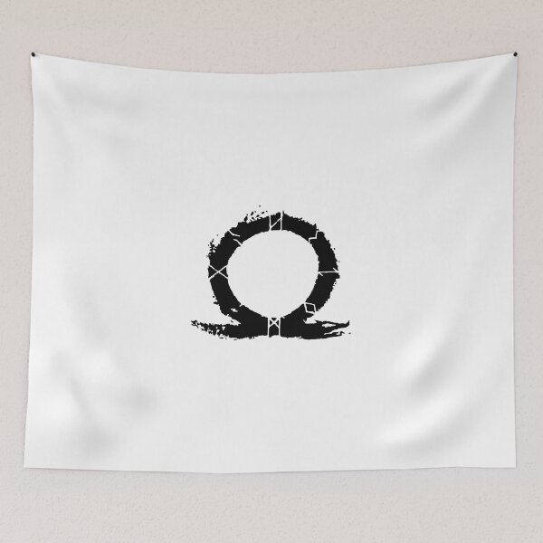 Item preview, Omega Rune Emblem Inspired by God of War Norse Gaming Art designed and sold by GeekMix.