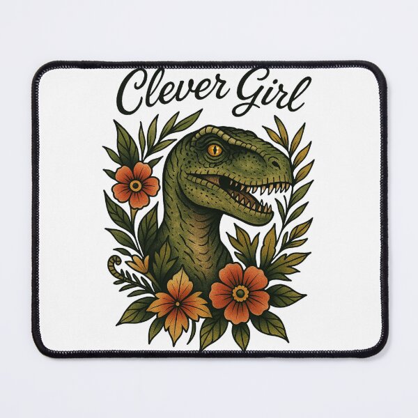 Item preview, Clever Girl... designed and sold by AKNinetyDesigns.