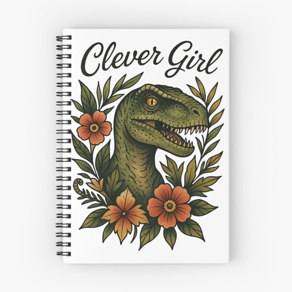 Item preview, Clever Girl... designed and sold by AKNinetyDesigns.