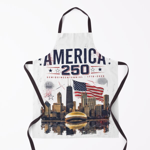 Item preview, America 250 Chicago Windy City T-Shirt | Patriotic Skyline 1776-2026 Semiquincentennial Tee v2 designed and sold by DarylWelsh2024.