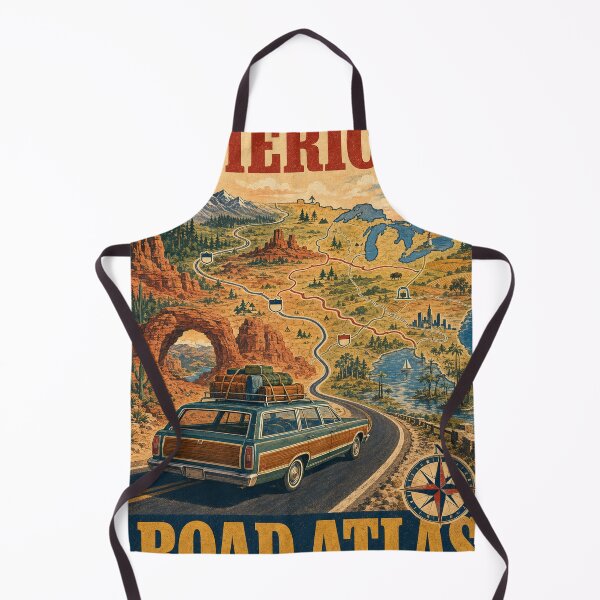 Item preview, The Great American Road Atlas designed and sold by alexrow.