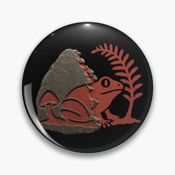 Item preview, Pondside Pause – Cottagecore Frosch: From Rock to Form designed and sold by petroglyphe.