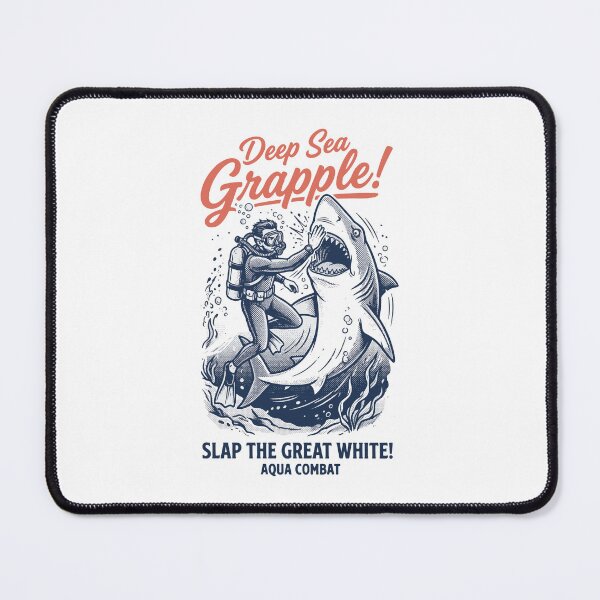 Item preview, Slap the white shark designed and sold by Mqyou.
