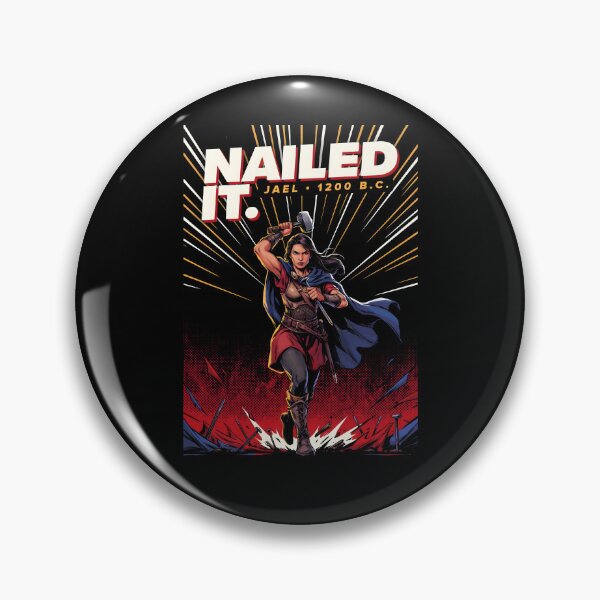 Item preview, Nailed It Jael 1200 BC Clever Biblical Joke for Ancient Feminist Fans designed and sold by Redgiant87x.