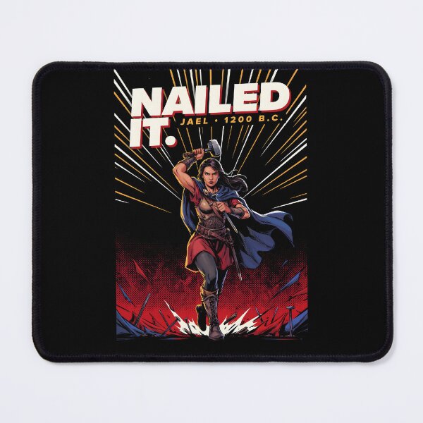 Item preview, Nailed It Jael 1200 BC Clever Biblical Joke for Ancient Feminist Fans designed and sold by Redgiant87x.
