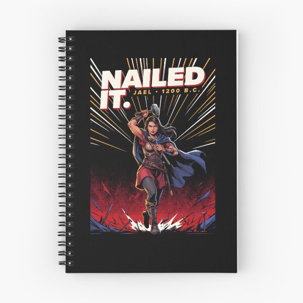 Item preview, Nailed It Jael 1200 BC Clever Biblical Joke for Ancient Feminist Fans designed and sold by Redgiant87x.
