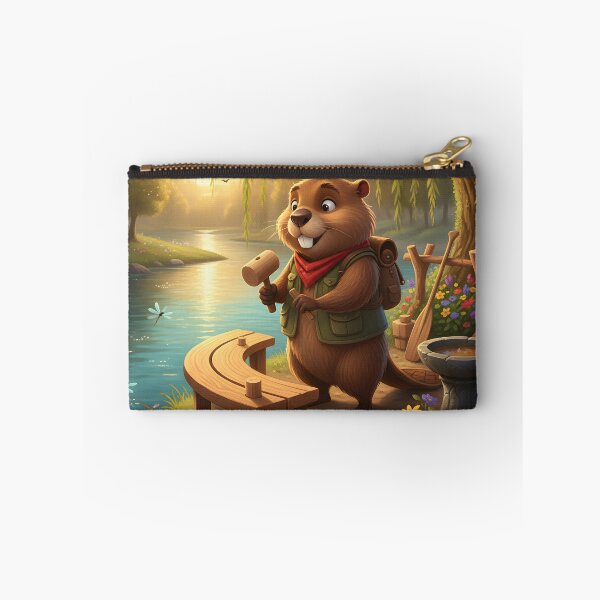 Item preview, Happy Beaver Adventures – Building the Riverside Rest designed and sold by Clothes With Smiling Animals Walt Gral.