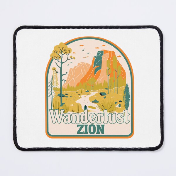 Item preview, Zion National State Park Classic T-shirt Sticker designed and sold by ThinkNature!.