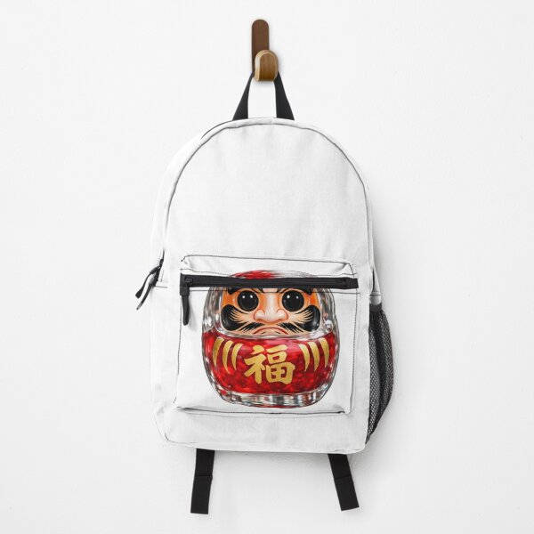 Item preview, Japanese Daruma Glass Good Luck Charm Art designed and sold by SakuraMarket26.