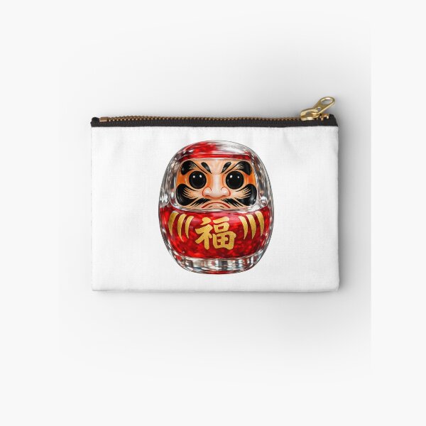 Item preview, Japanese Daruma Glass Good Luck Charm Art designed and sold by SakuraMarket26.