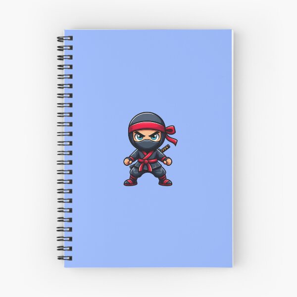 Item preview, Cute Chibi Ninja Warrior Kids Apparel & Bedroom Decor designed and sold by Velouria Universe.