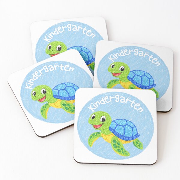 Item preview, Cute Kindergarten Sea Turtle– Back to School Illustration designed and sold by MaxMeadowsTees.