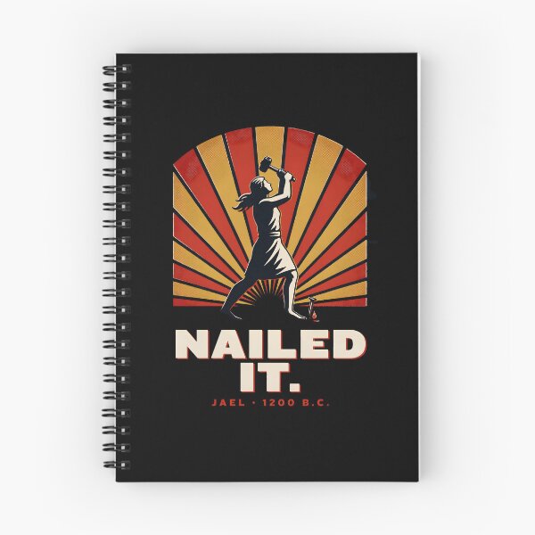 Item preview, Nailed It Jael 1200 BC Funny Christian Bible Story  designed and sold by Redgiant87x.