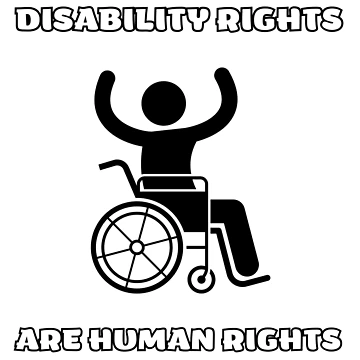 Artwork thumbnail, Disability Rights Are Human Rights  by AceEye