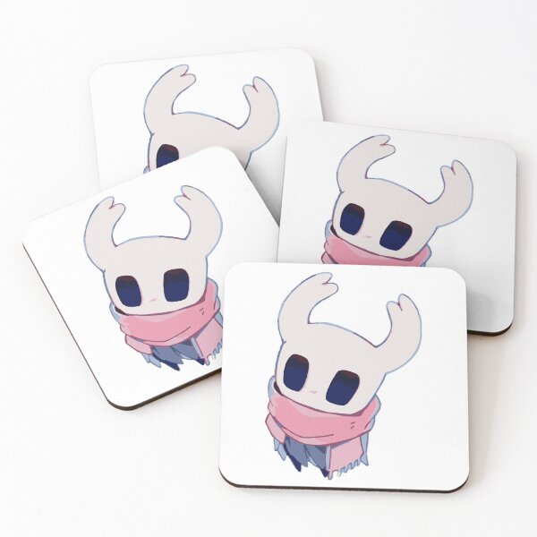 Item preview, Cozy Hollow Knight Wearing a Scarf Cute Indie Game Artwork designed and sold by GeekMix.