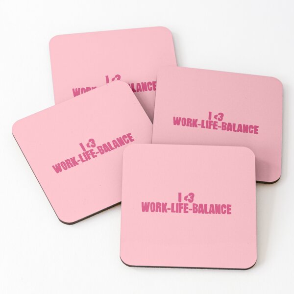 Item preview, I <3 work-life-balance designed and sold by caramelrts.
