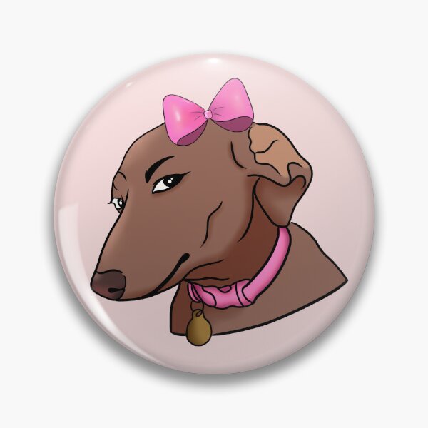 Item preview, Girlie doggy meme sticker designed and sold by RavenAMarie .
