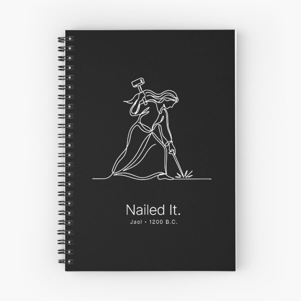 Item preview, Nailed It Jael 1200 BC Funny Biblical History Christians designed and sold by Redgiant87x.